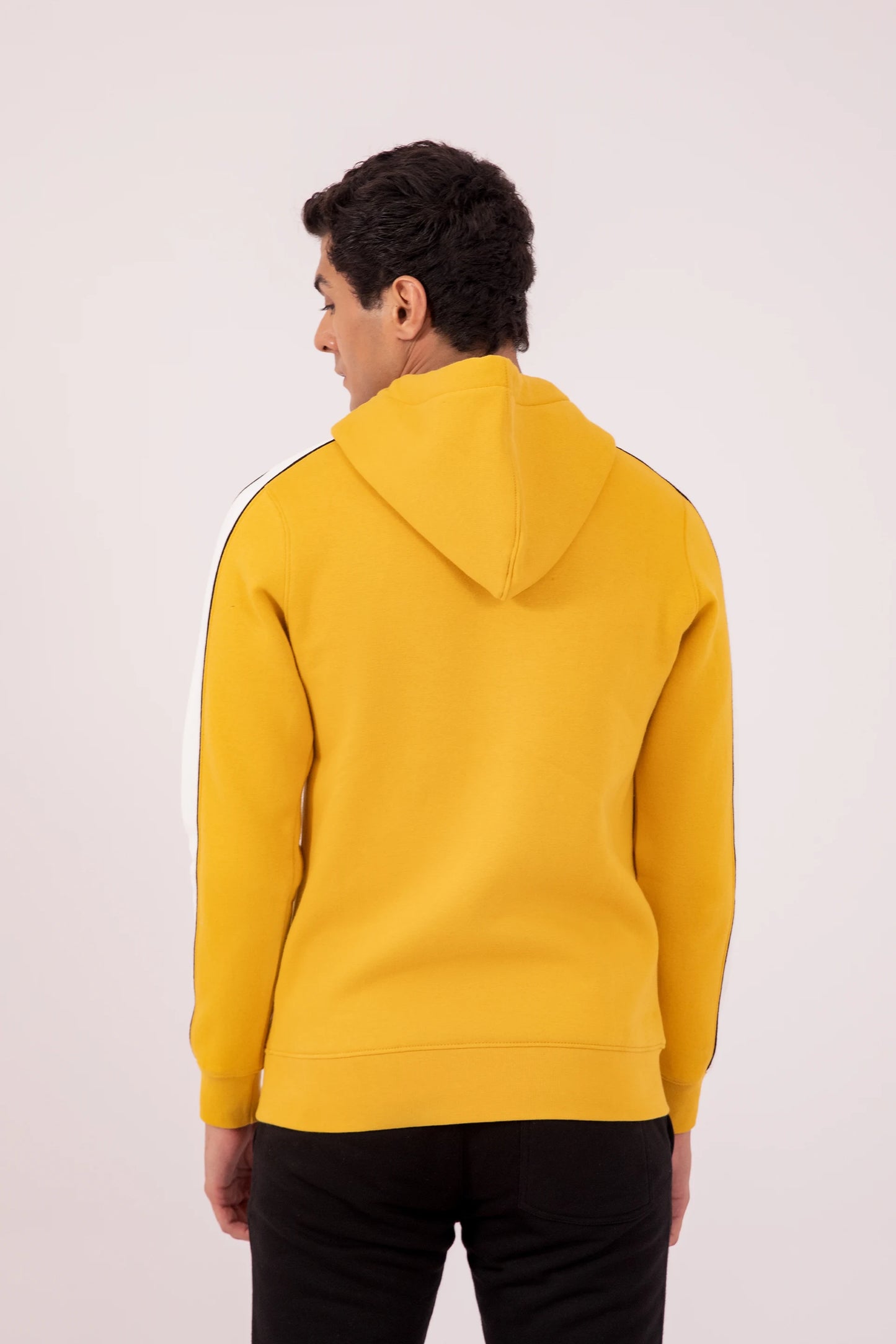 Paneled Zipper Hoodie - Cougar Clothing