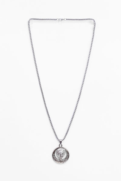 Circular Pendent Chain Necklace