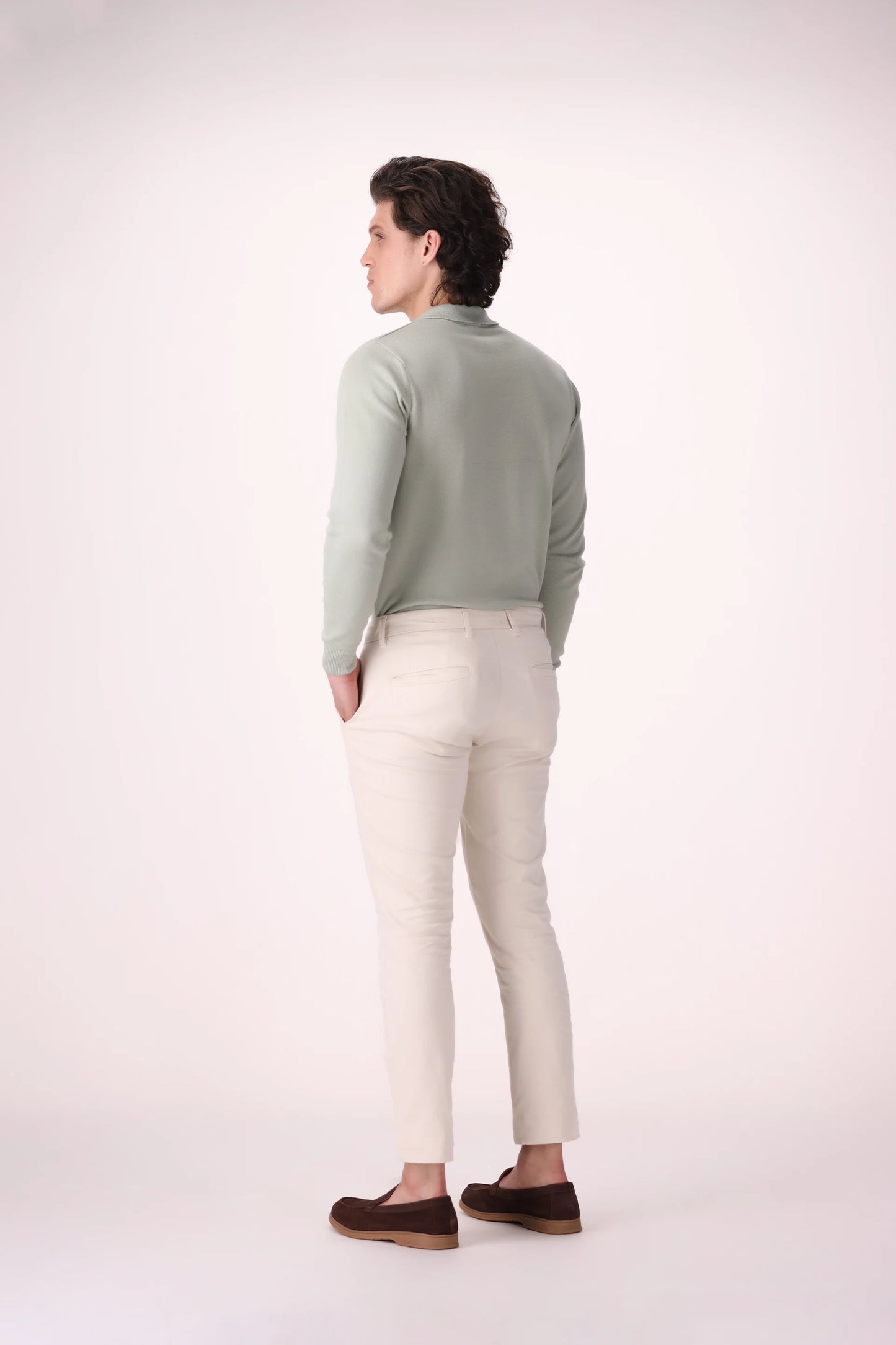 Stretch Slim Fit Chino Trousers - Cougar Clothing