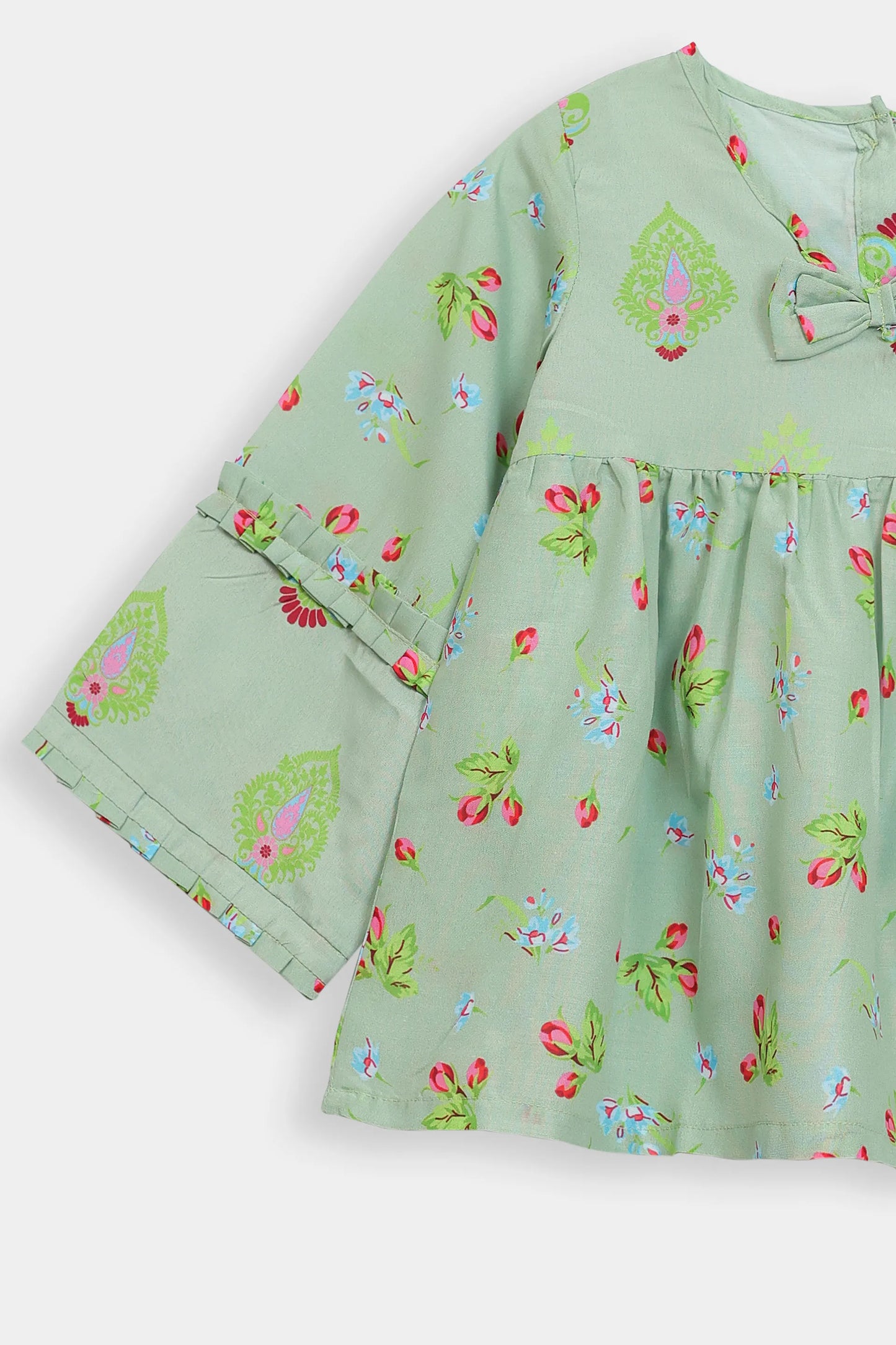 Floral Print Top - Cougar Clothing