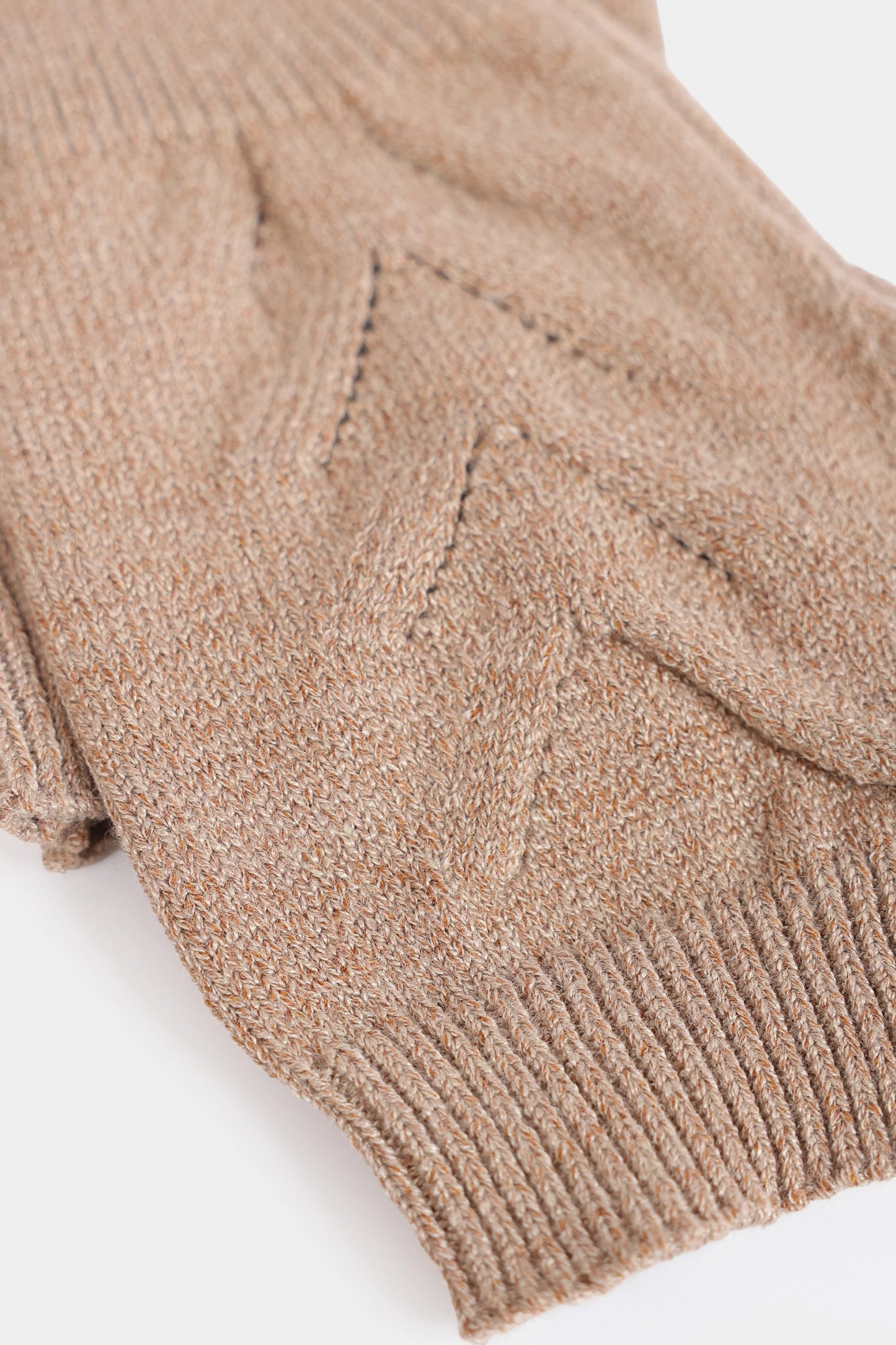 Snug Fit Knitted Fingerless Gloves - Cougar Clothing