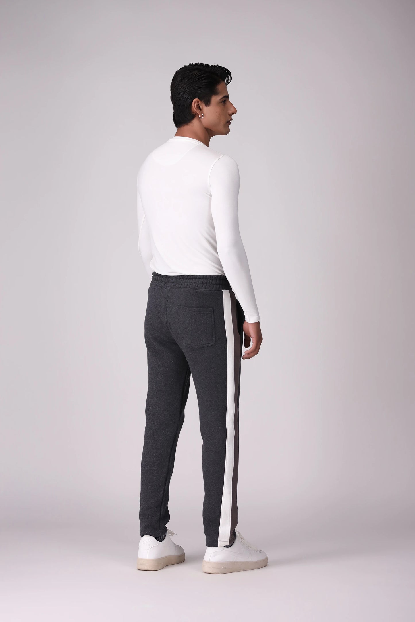 Slim Fit Side Striped Trousers - Cougar Clothing