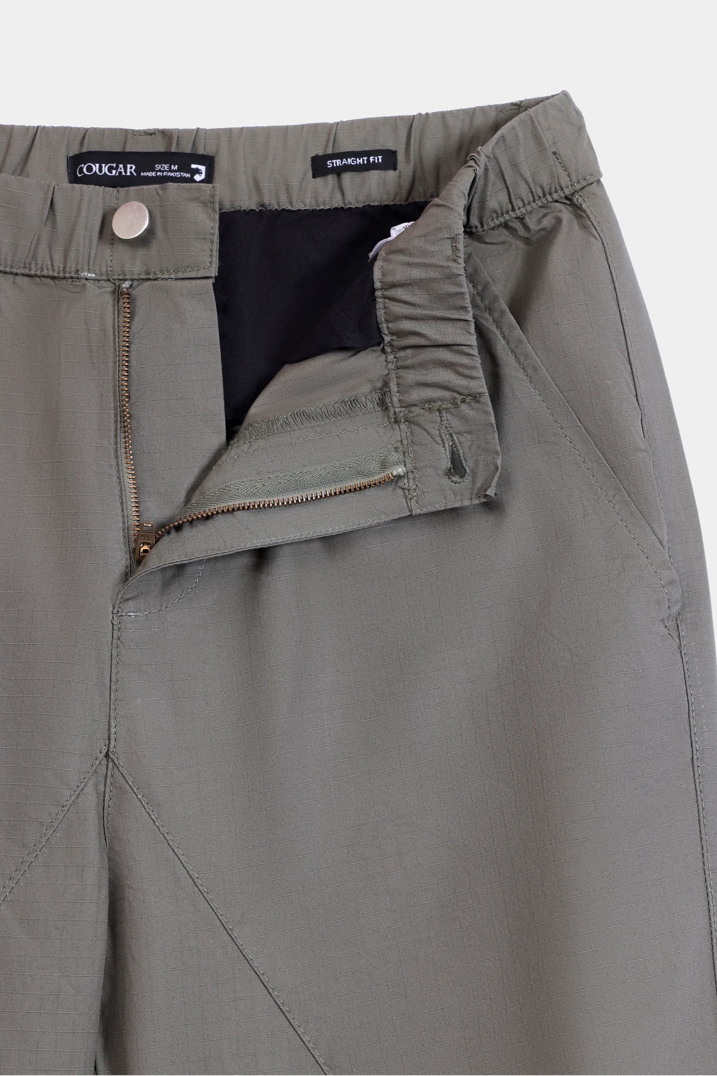 Straight Fit Ripstop Trousers - Cougar Clothing