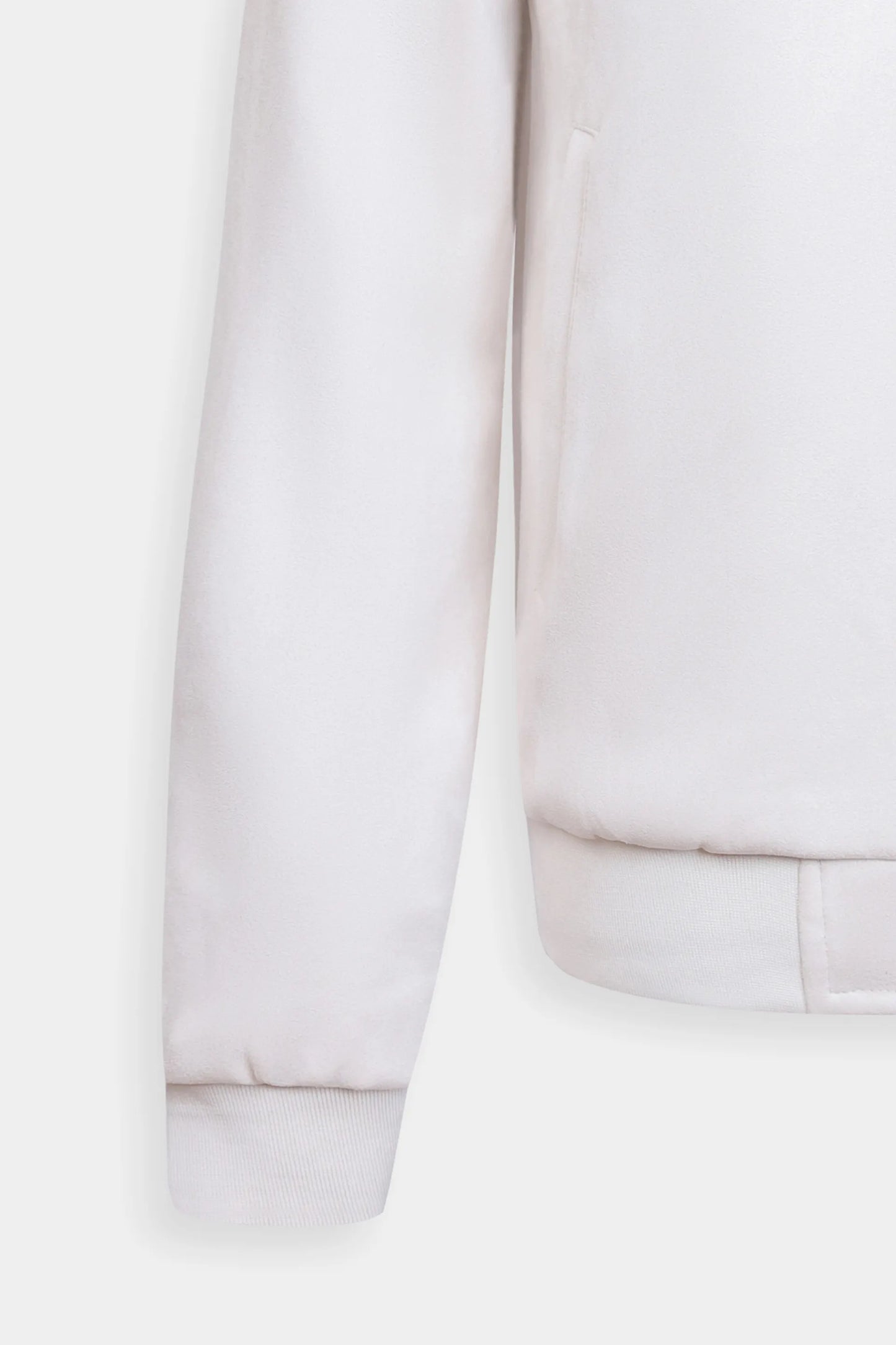 Faux Suede Bomber Jacket - Cougar Clothing