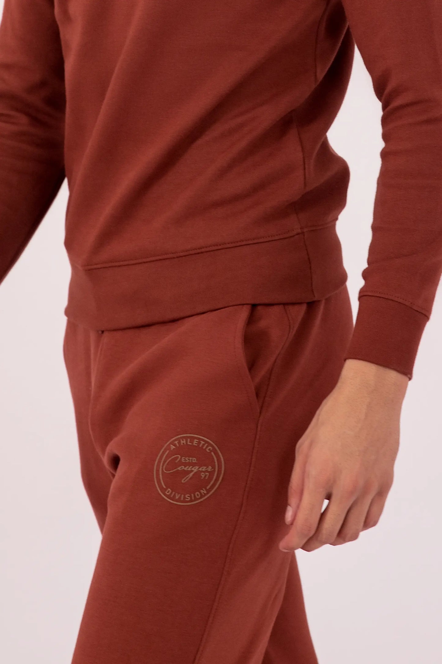 Folded Hem Comfort Fit Trousers - Cougar Clothing