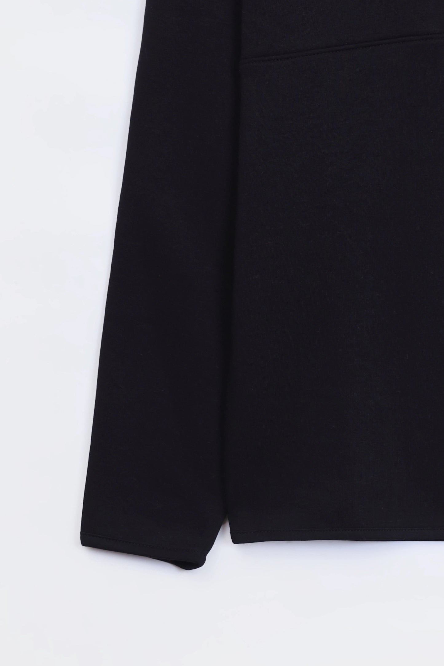Quarter-Zip Panel Sweatshirt