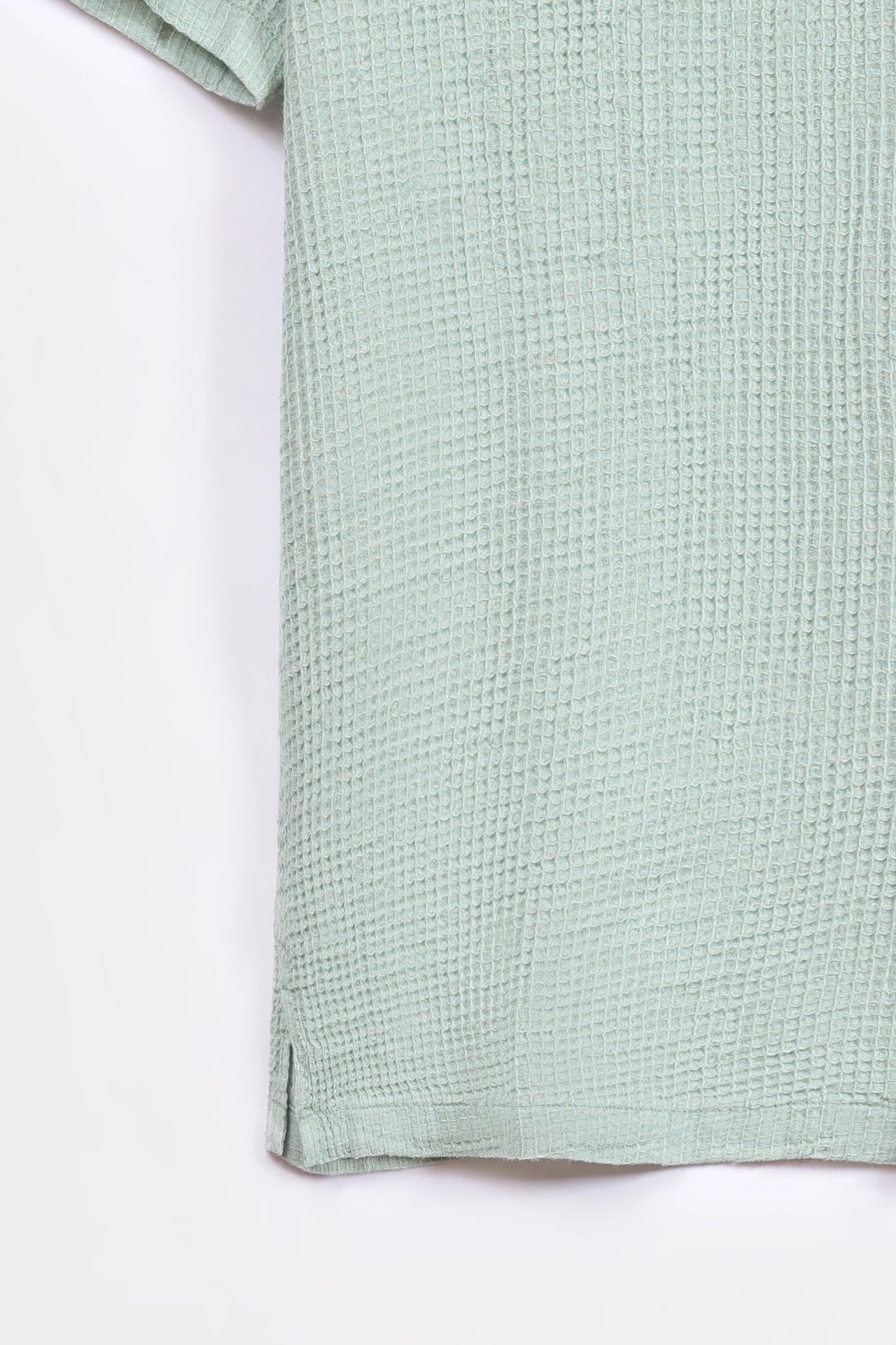 Textured Resort Collar Shirt - Cougar Clothing