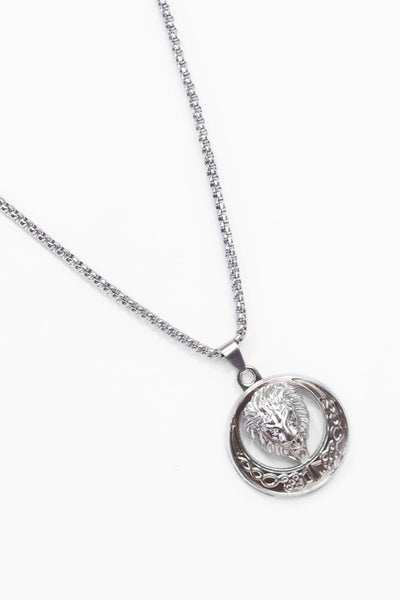 Circular Pendent Chain Necklace