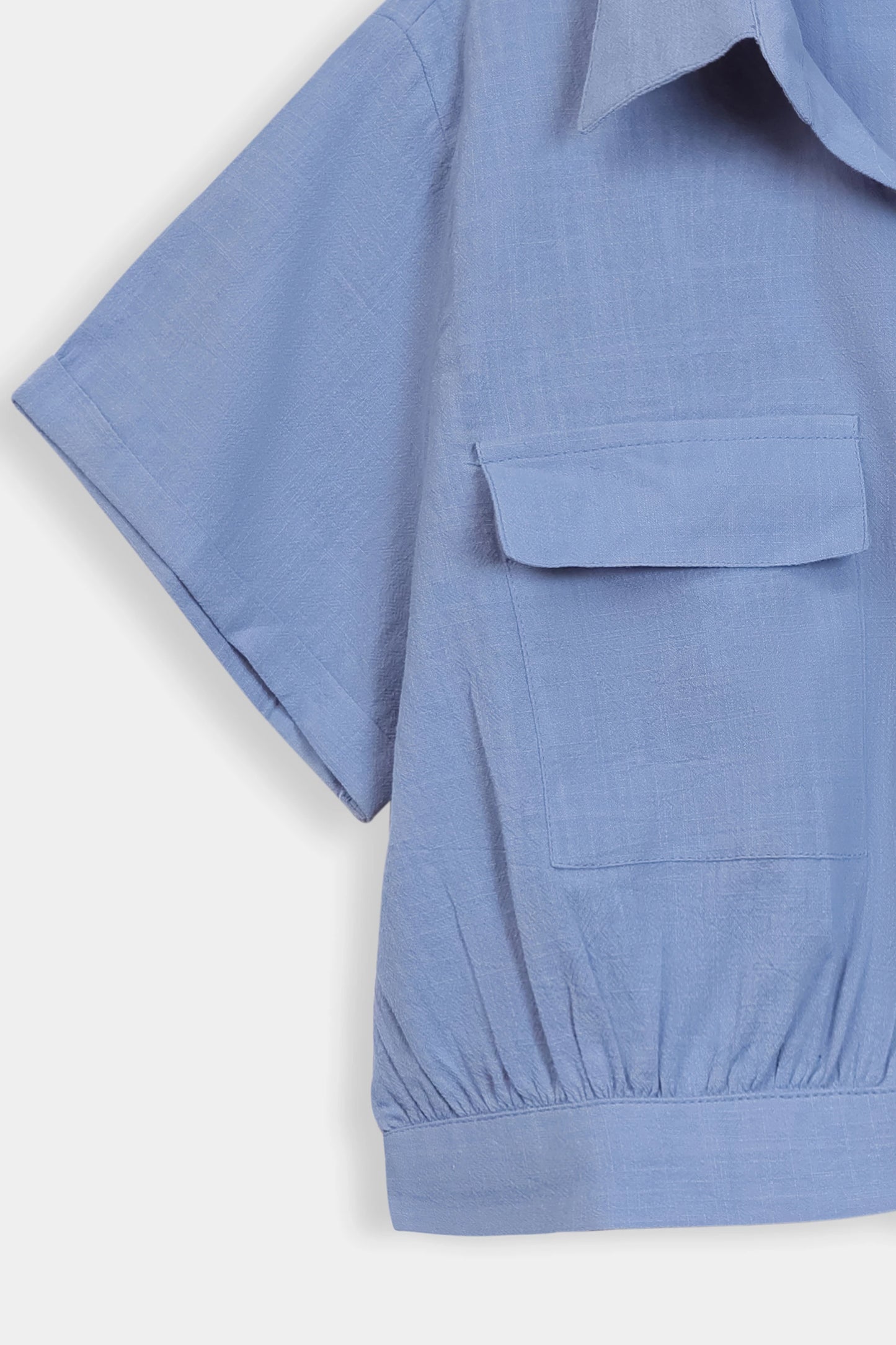 Cross-Hatch Crop Top