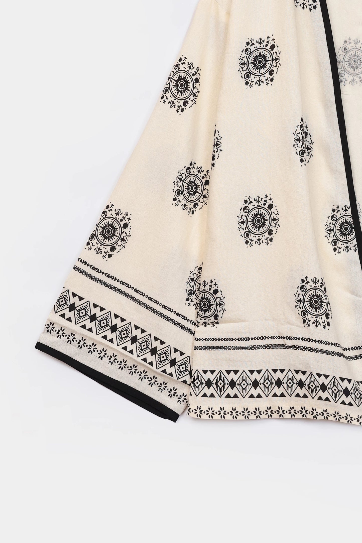 Cotton Viscose Printed Kimono - Cougar Clothing