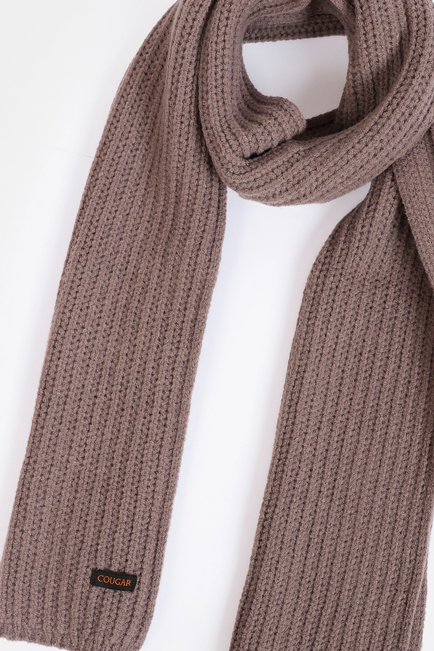 Rib Knit Scarf - Cougar Clothing