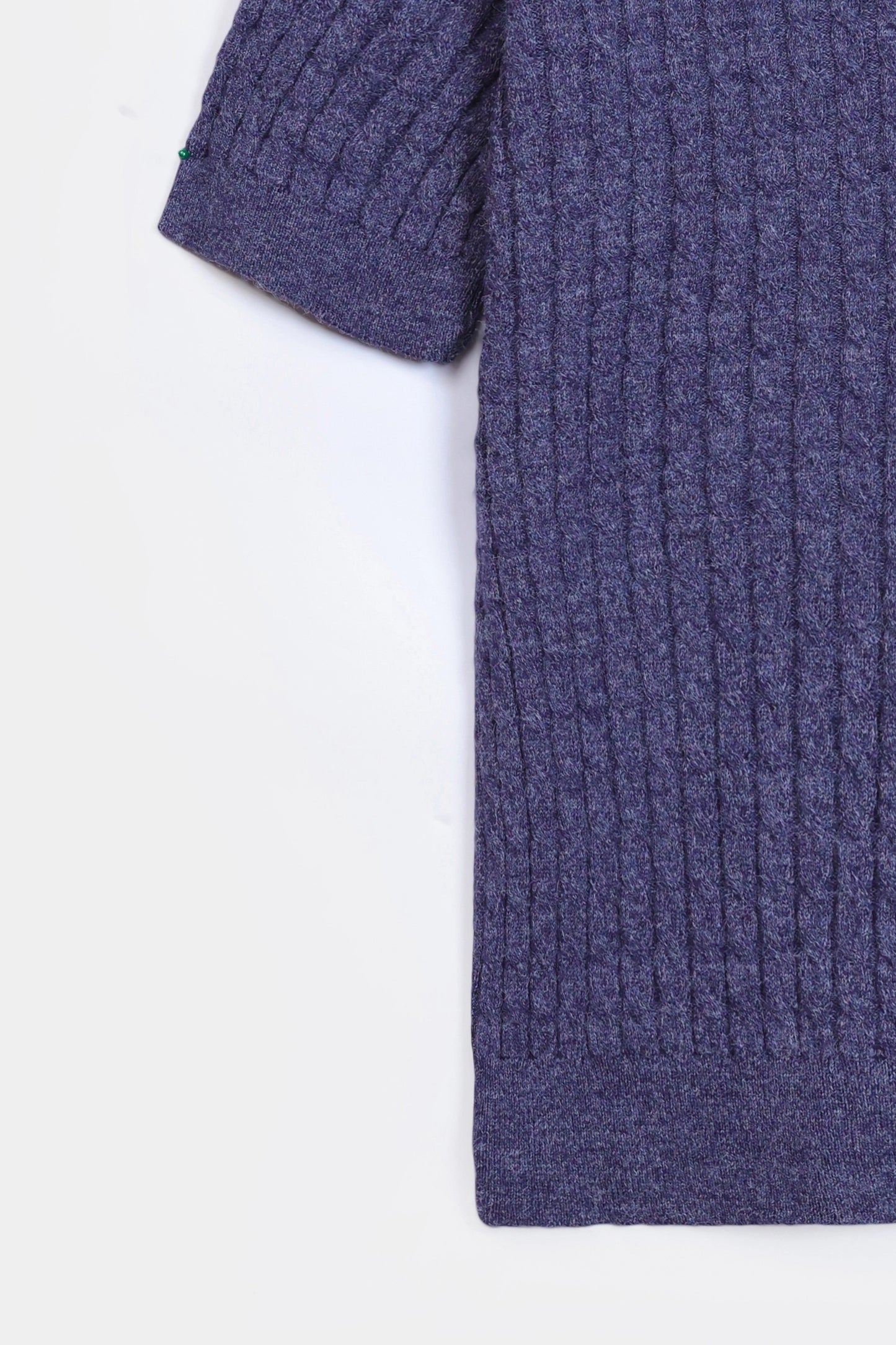 Cable Knit Short Sleeved Cardigan - Cougar Clothing