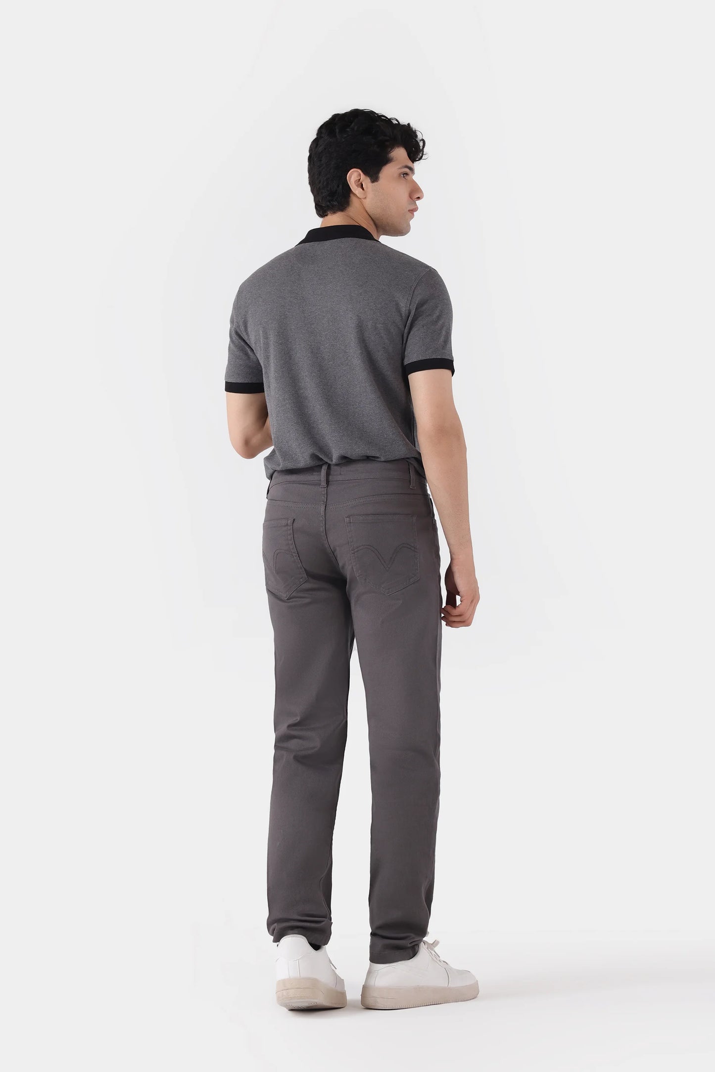 Slim Fit 5 Pocket Pants - Cougar Clothing