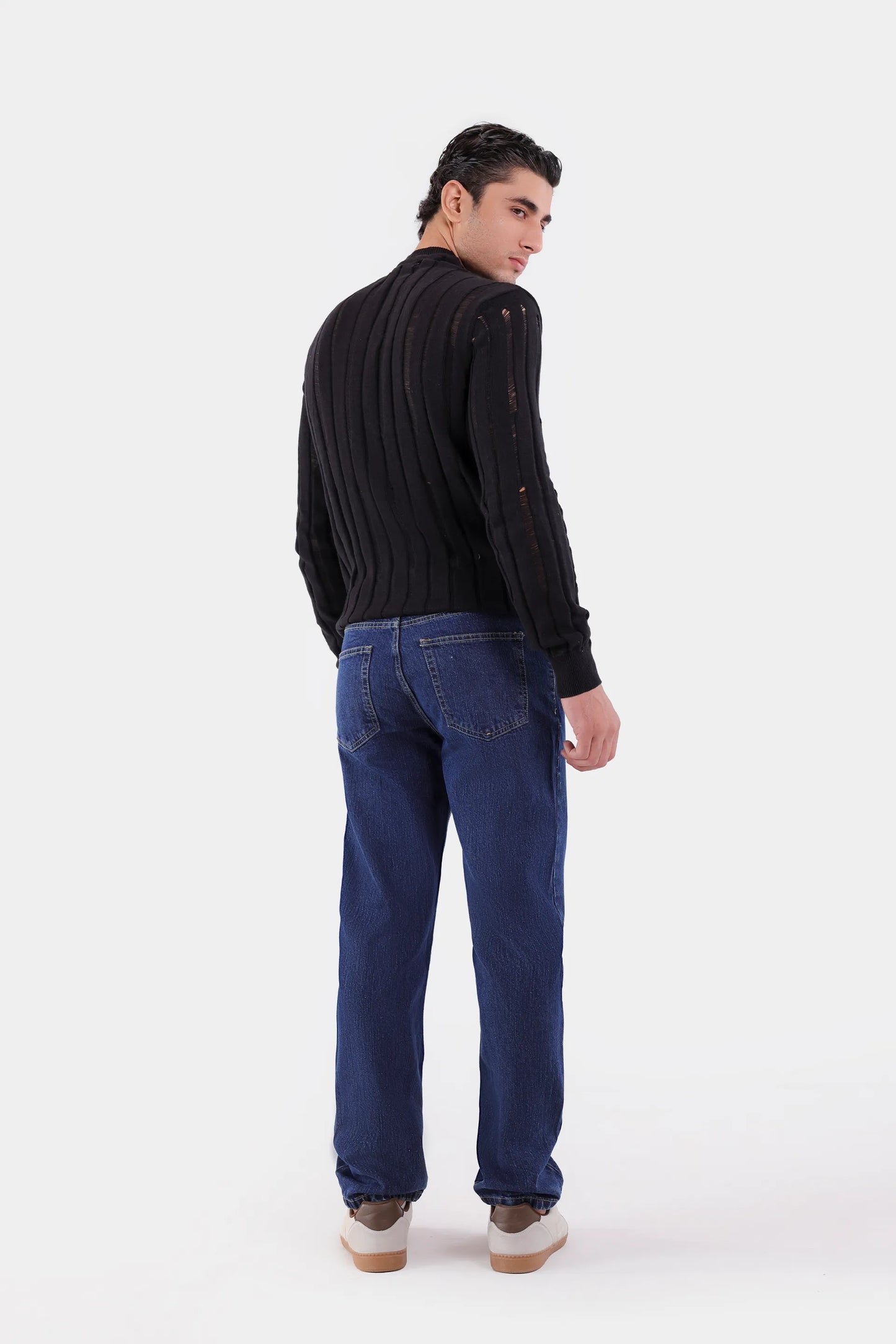 Rib Knit Sweater - Cougar Clothing