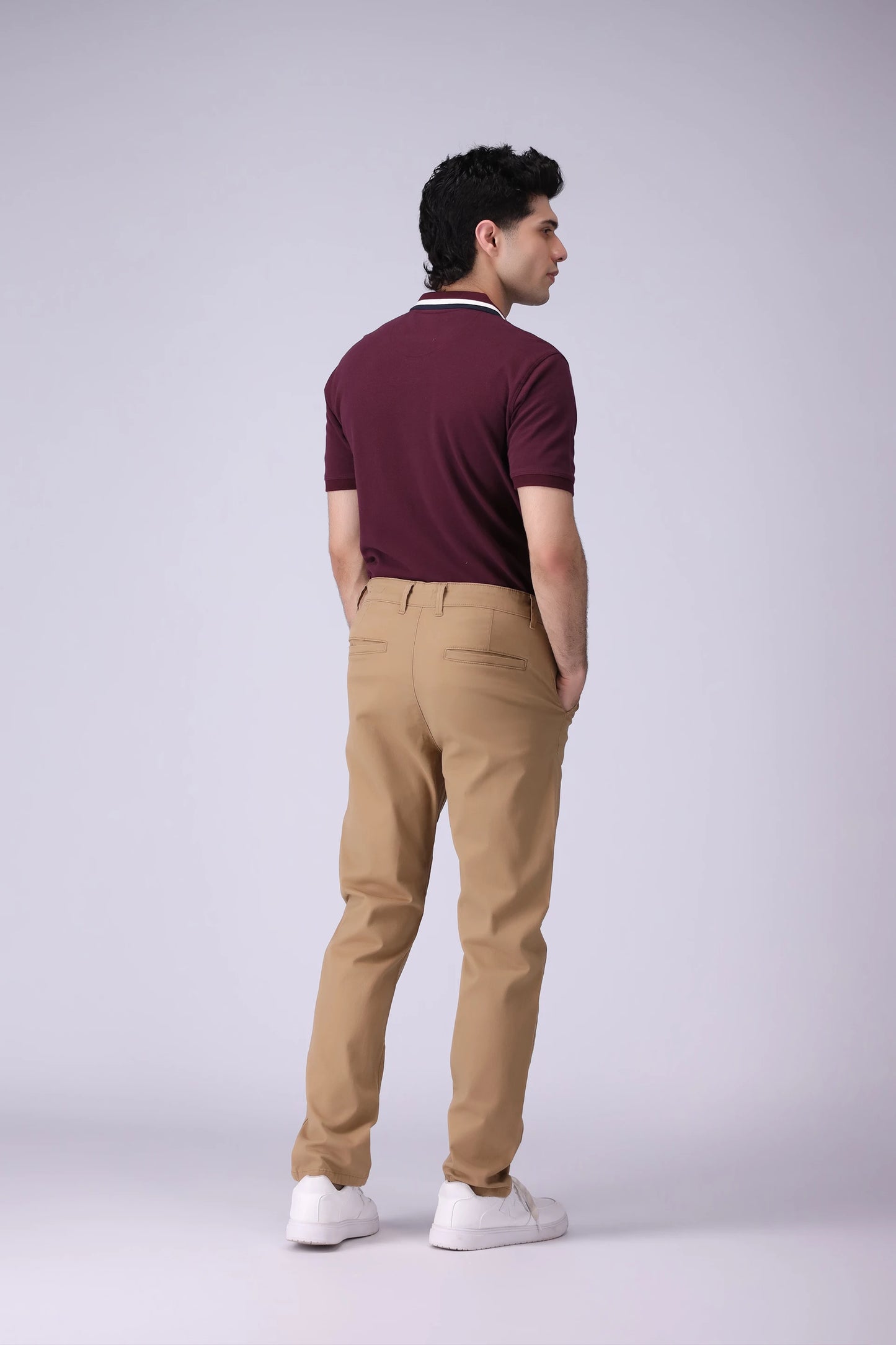 Straight Fit Chino Pants - Cougar Clothing