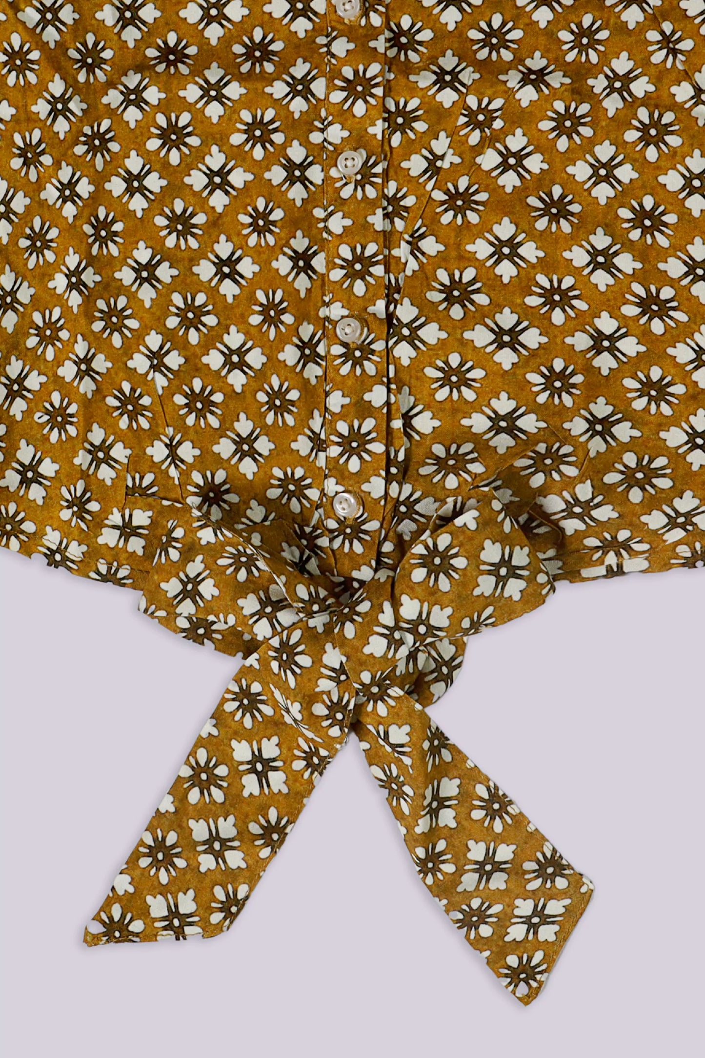 Knot Front Shirt - Cougar Clothing