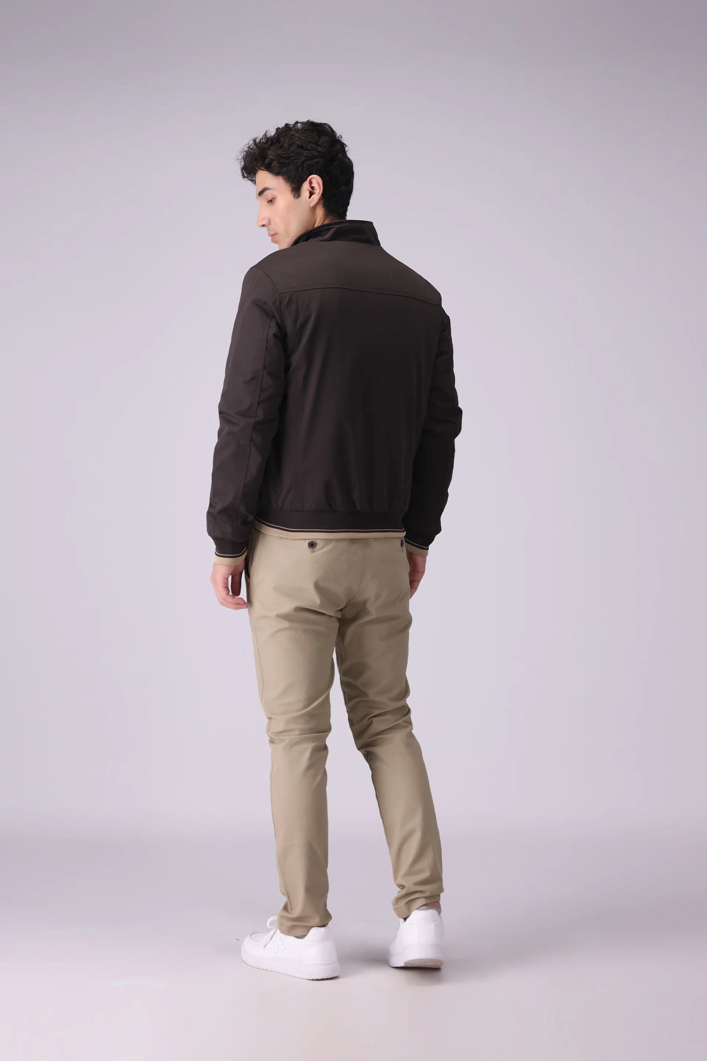 Contrast Trimmed Jacket - Cougar Clothing