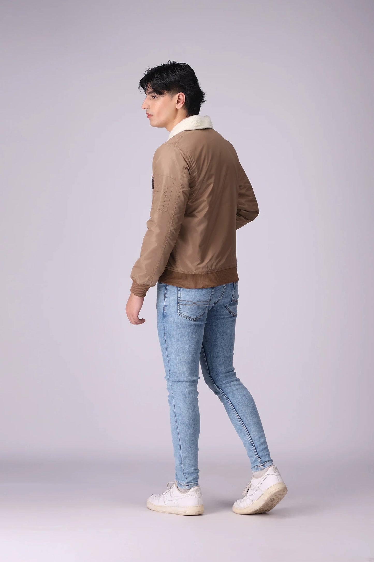 Sherpa Collar Jacket - Cougar Clothing