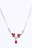 Red Pendent Chain Necklace