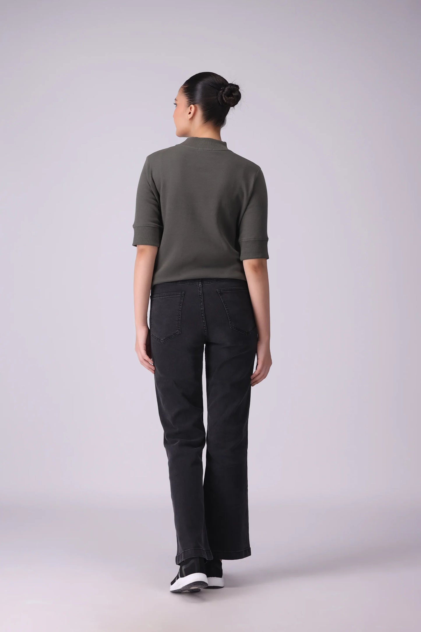 Funnel Neck T-Shirt - Cougar Clothing