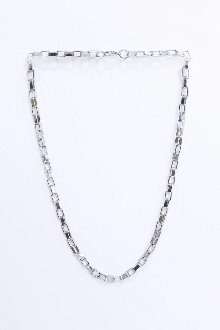 Silver Link Chain Necklace