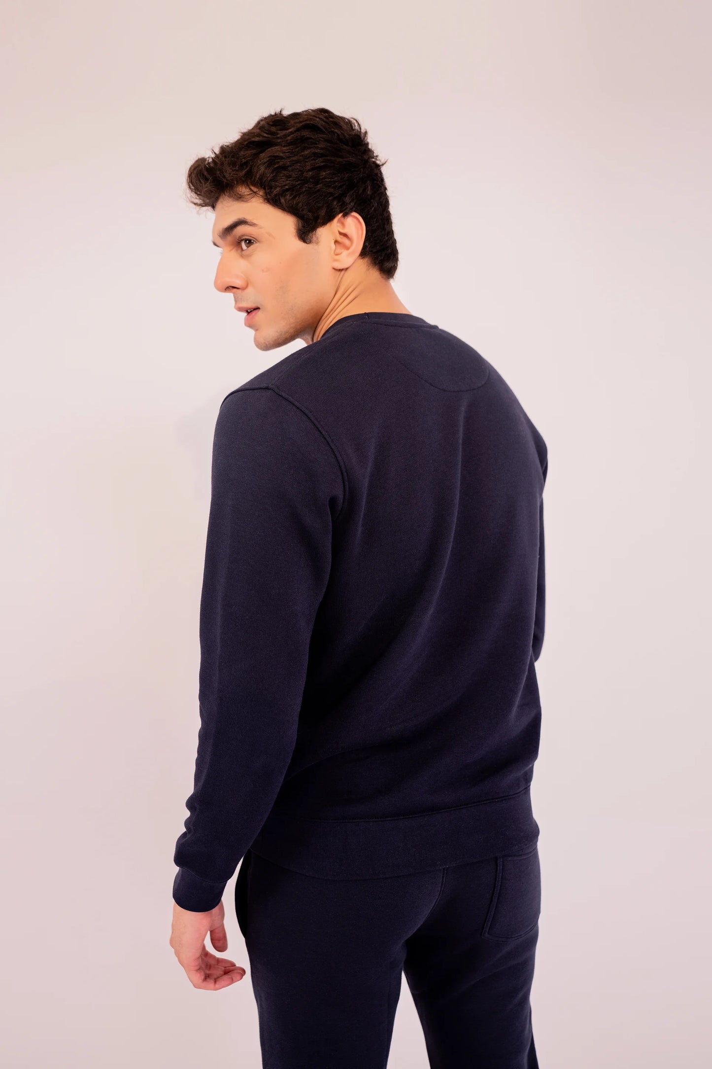 Crew Neck Logo Sweatshirt - Cougar Clothing