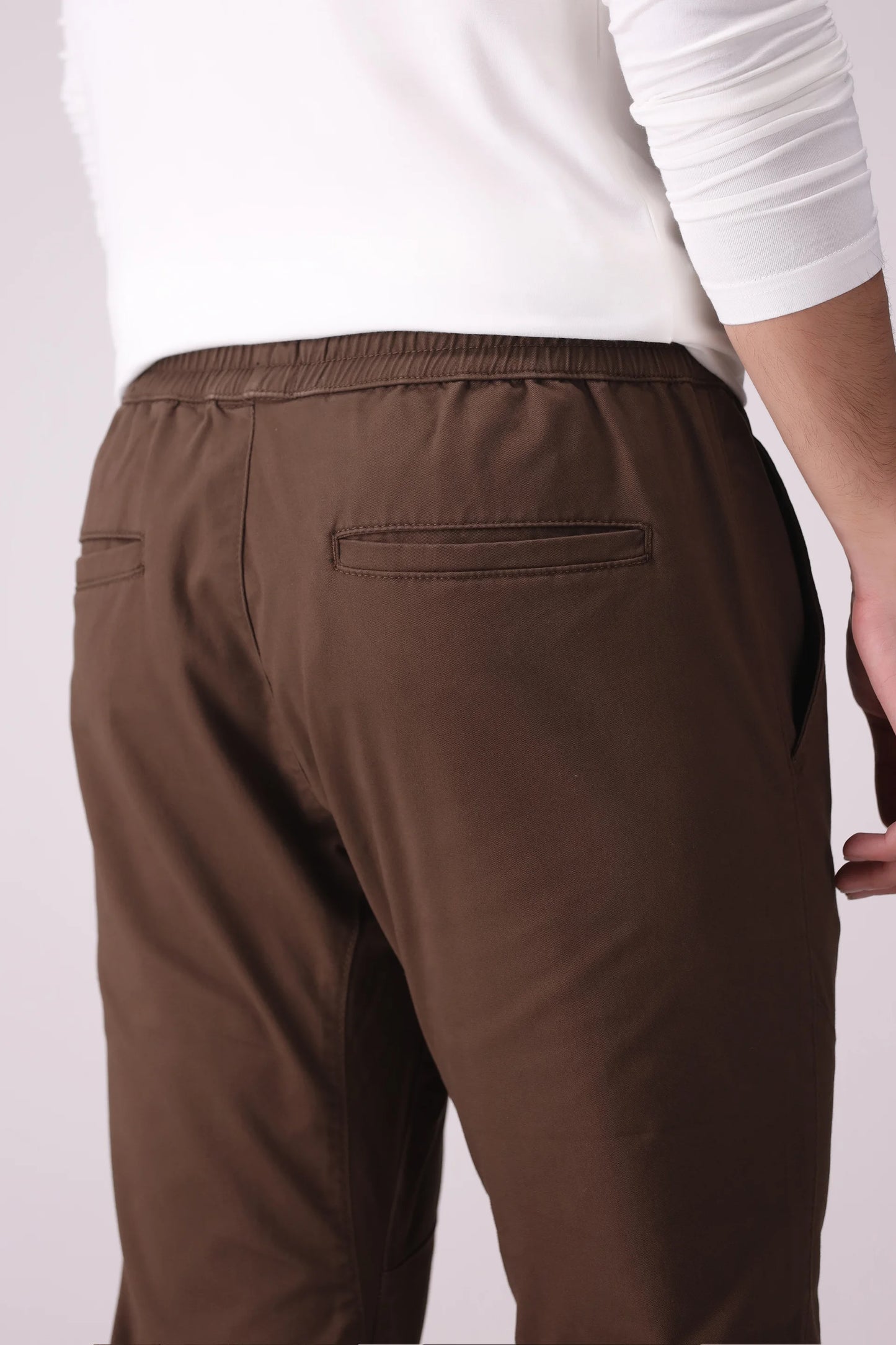 Slim Fit Paneled Jogger Pants - Cougar Clothing