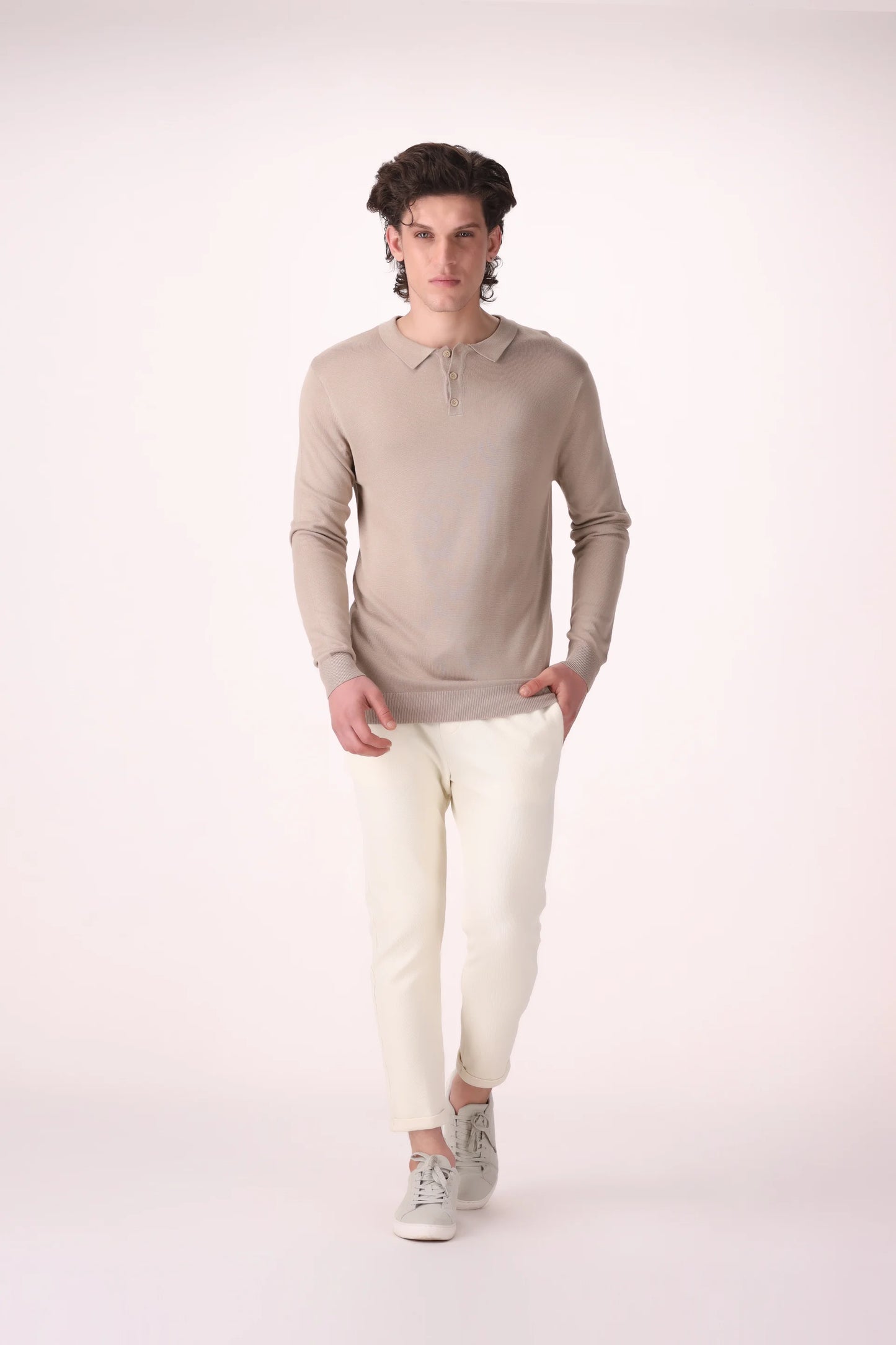 Viscose Blend Polo - Cougar Clothing