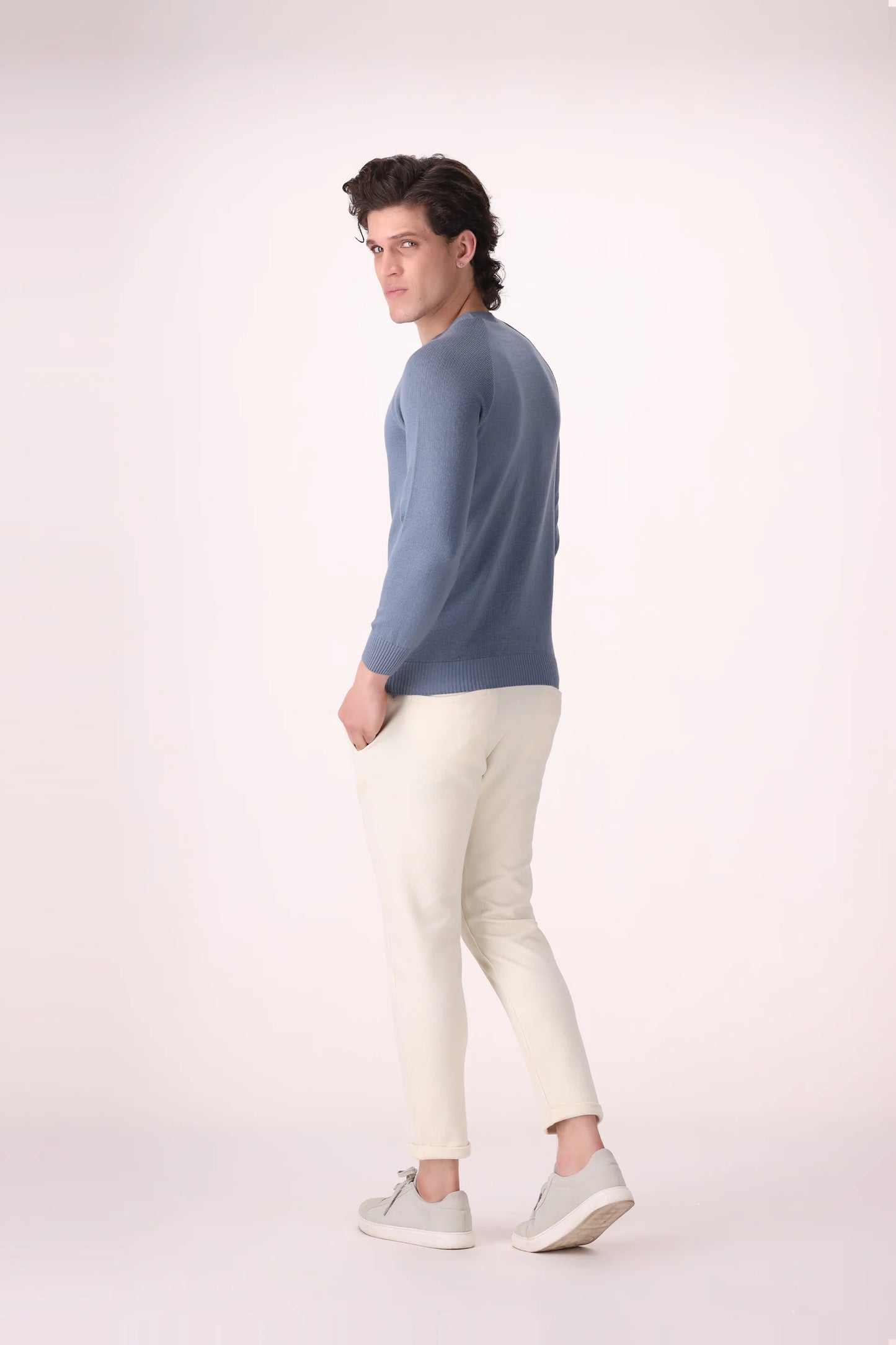 Raglan Knit T-Shirt - Cougar Clothing