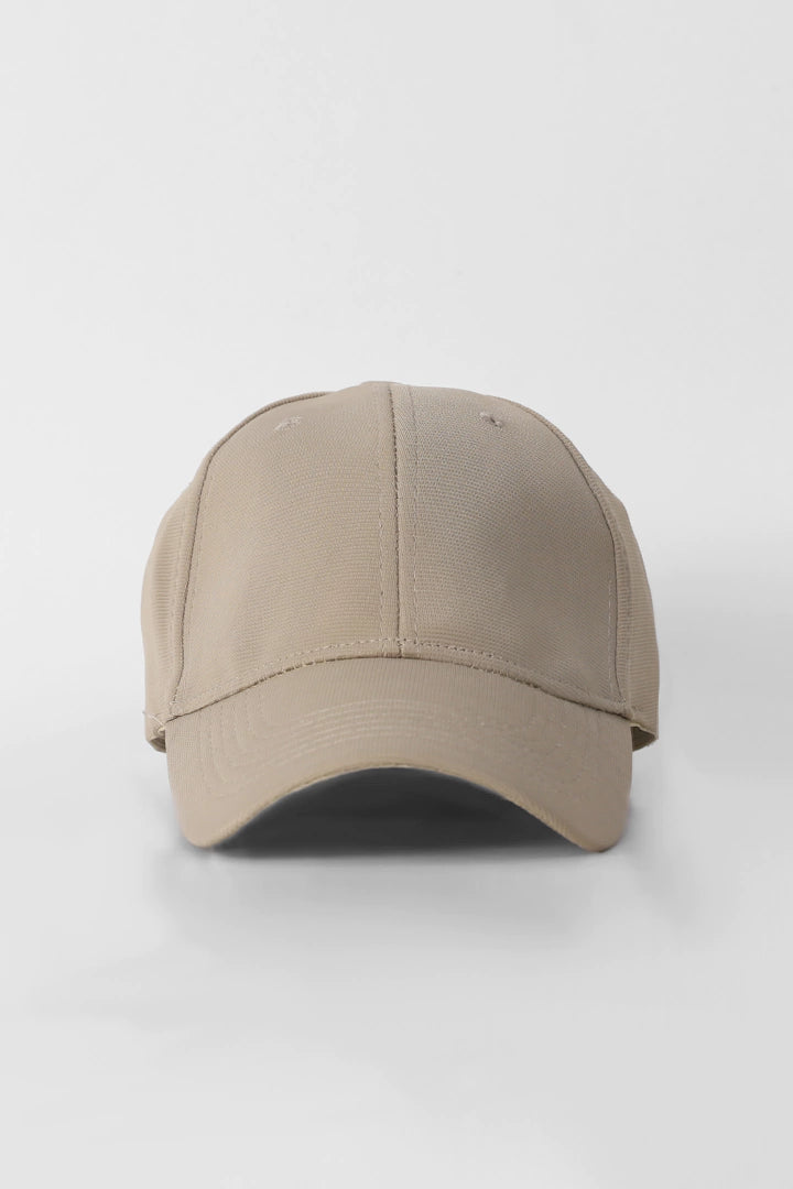 Beige Baseball Cap