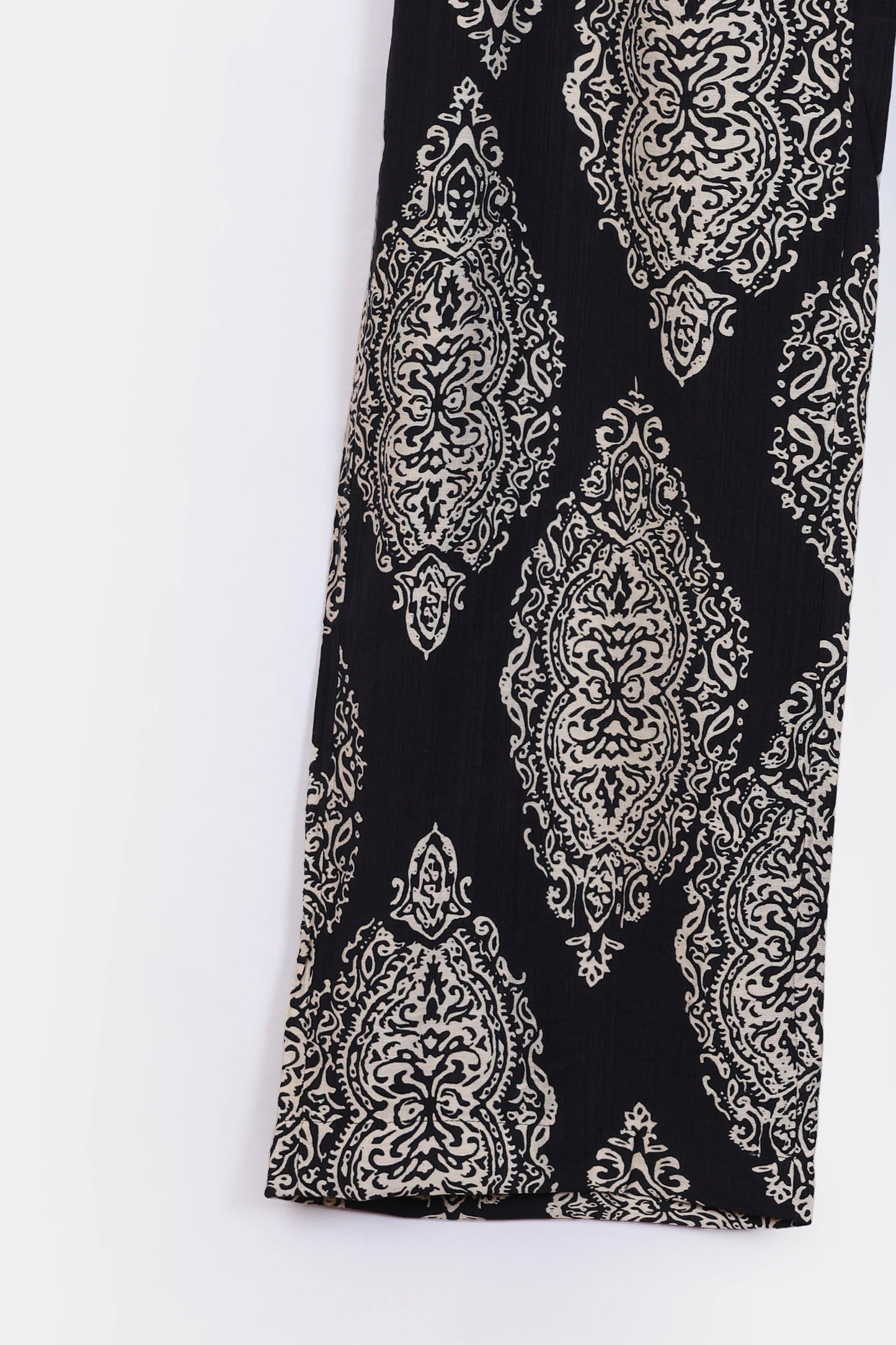 Printed Viscose Blend Trousers - Cougar Clothing