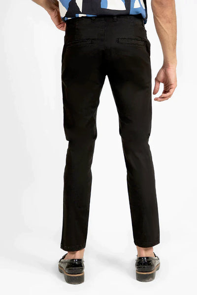Black Slim Fit Chino Pants