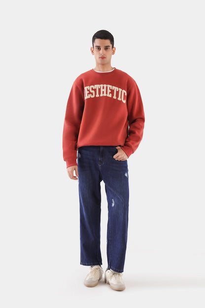 Chenille Letter Sweatshirt