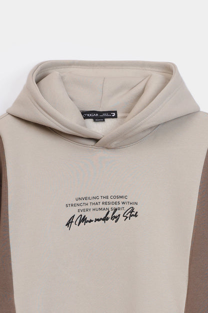 Color Block Fleece Hoodie - Cougar Clothing