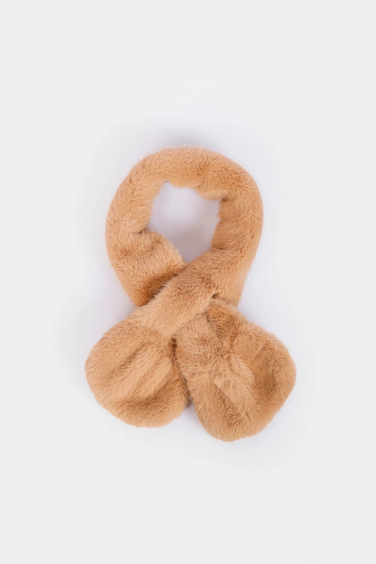 Fluffy Pull-Through Scarf - Cougar Clothing