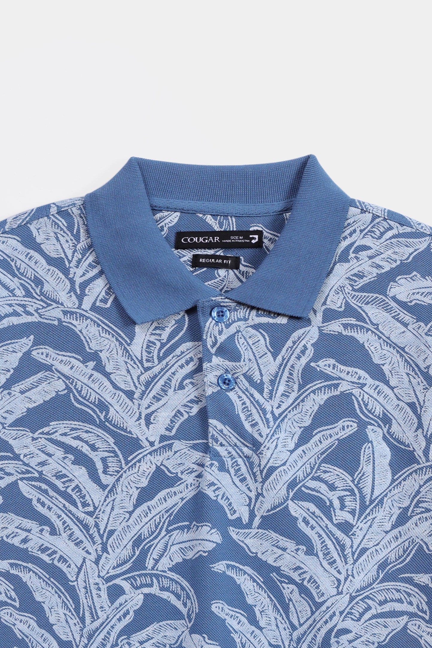 Pique Printed Polo - Cougar Clothing