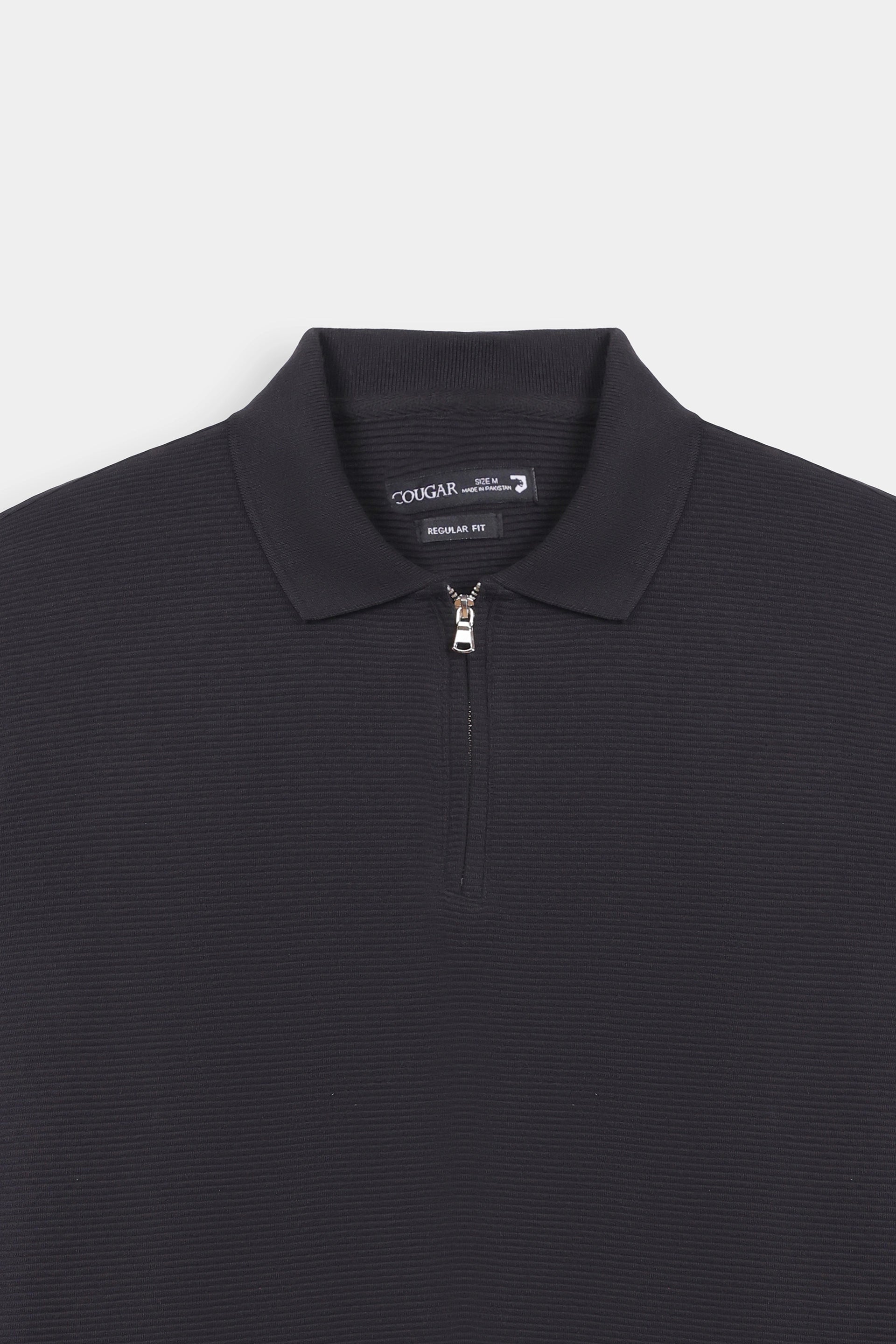 Quarter Zip Ottoman Polo - Cougar Clothing