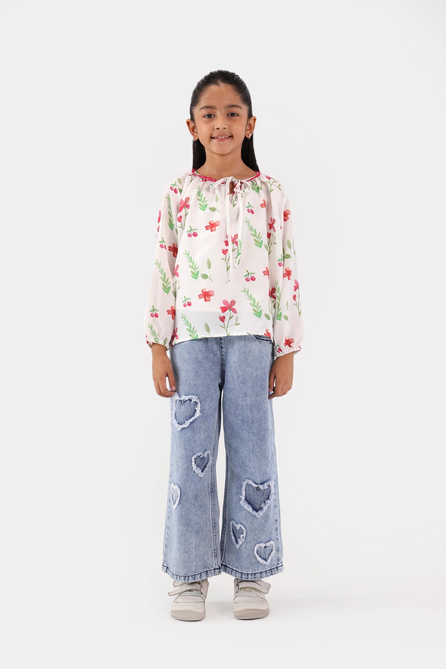 Floral Print Dress - Cougar Clothing