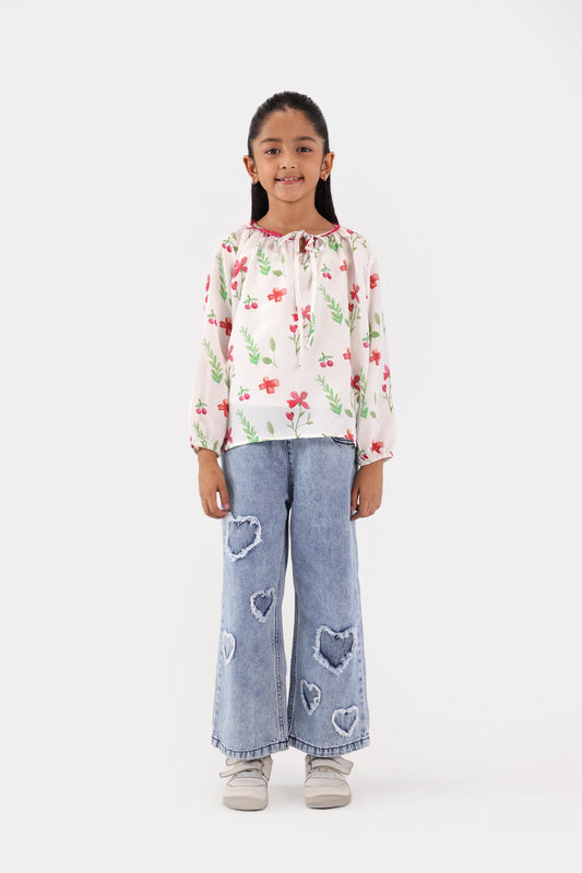 Floral Print Dress - Cougar Clothing