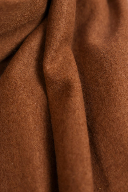 Fringe-Detailed Knit Shawl - Cougar Clothing