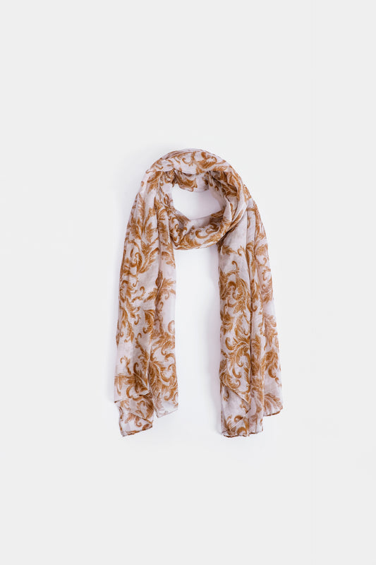 Baroque Pattern Scarf - Cougar Clothing