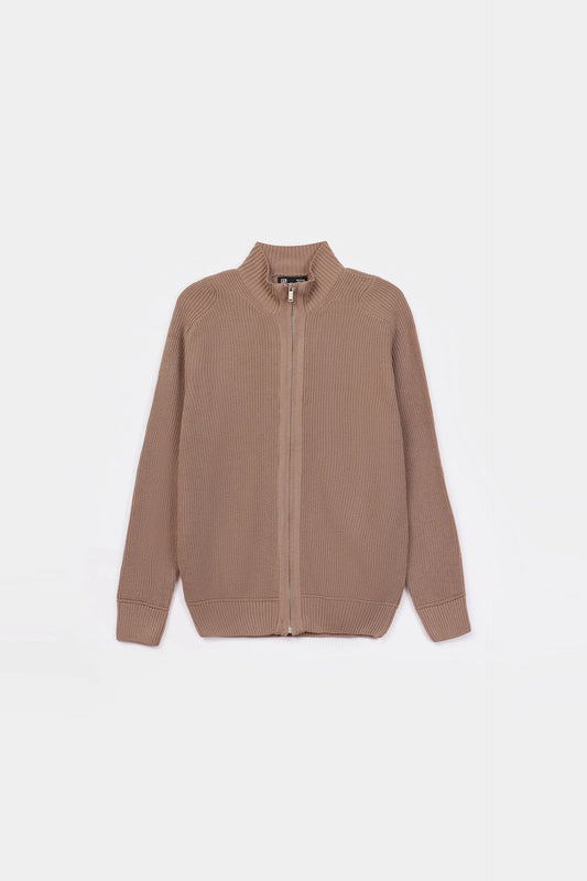 Zip-Up Sweater - Cougar Clothing