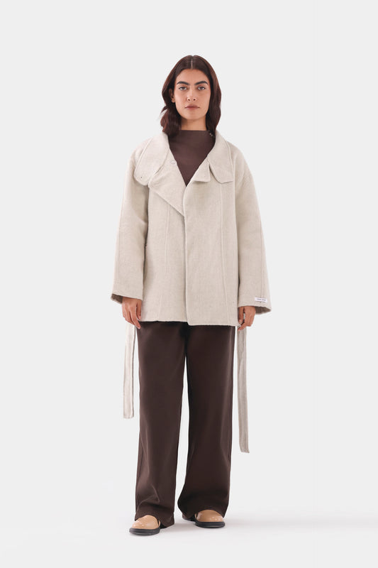 Belted Wrap Coat