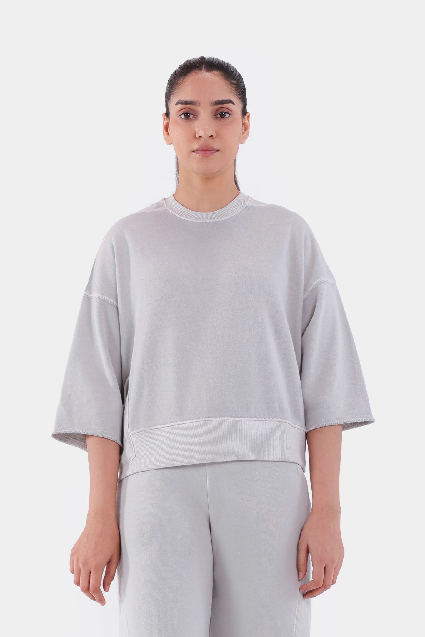 Patch Pocket Terry Sweatshirt - Cougar Clothing