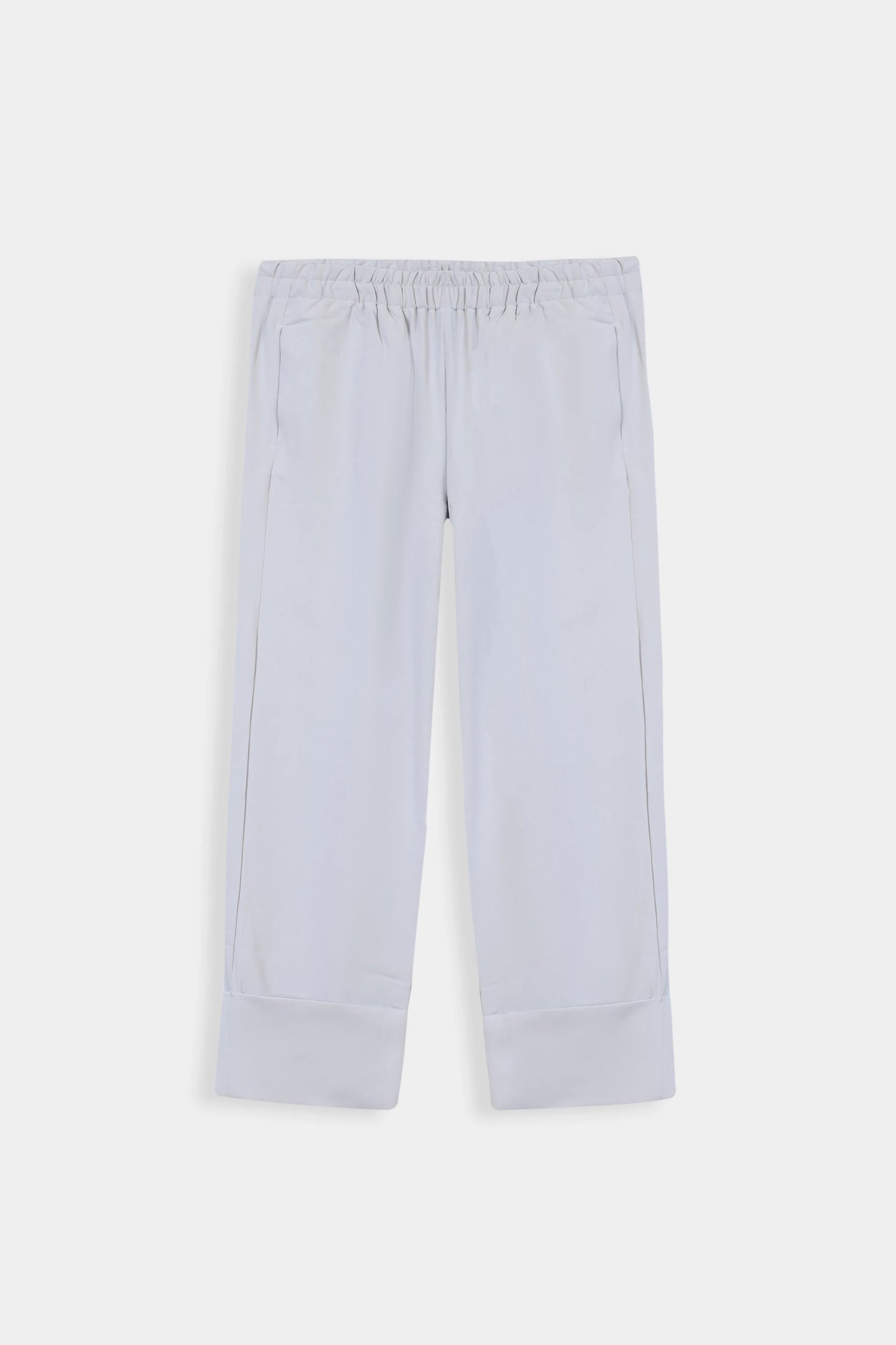 Trousers With Cuffed Hem