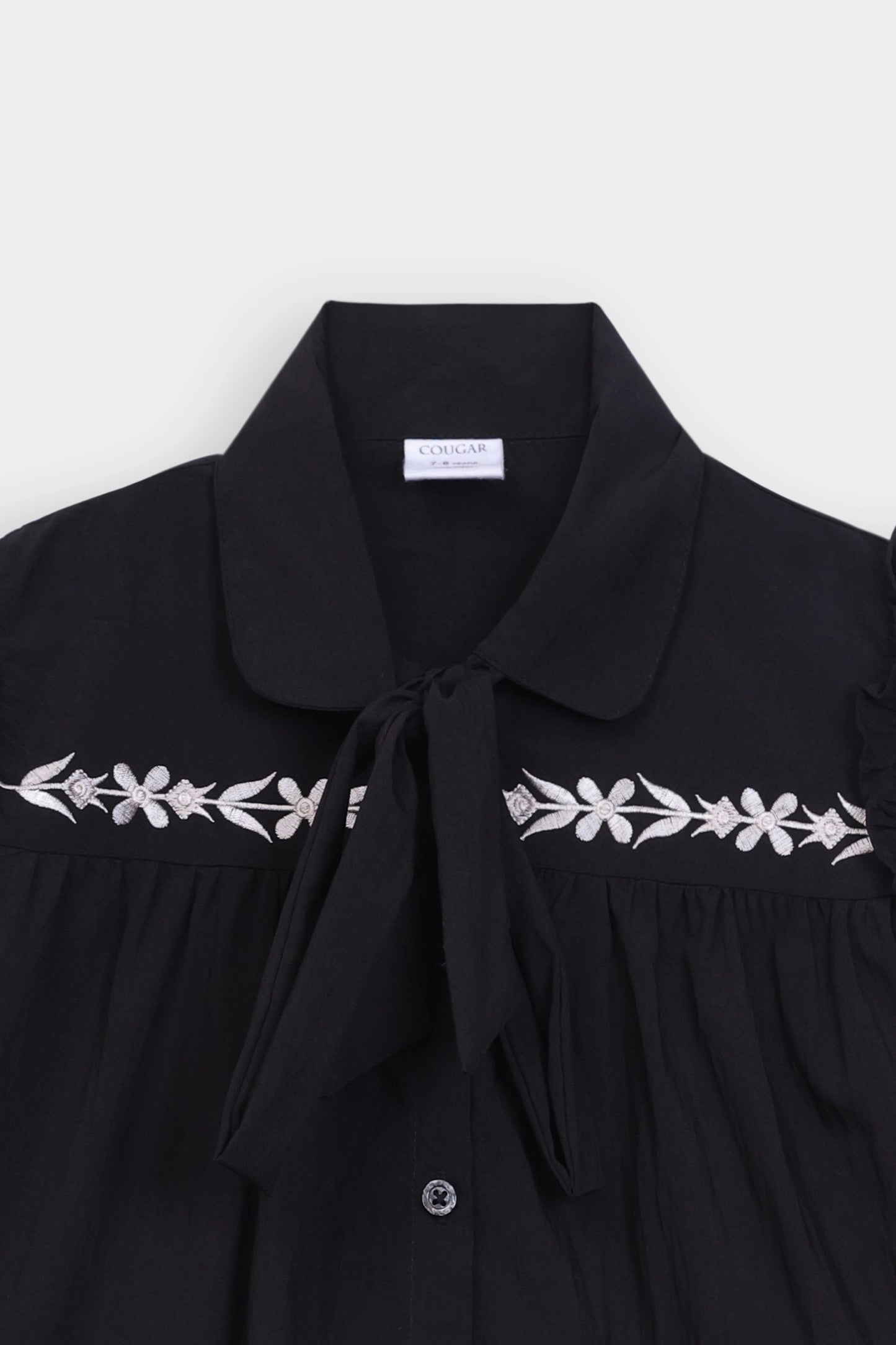 Embroidered Button-Down - Cougar Clothing