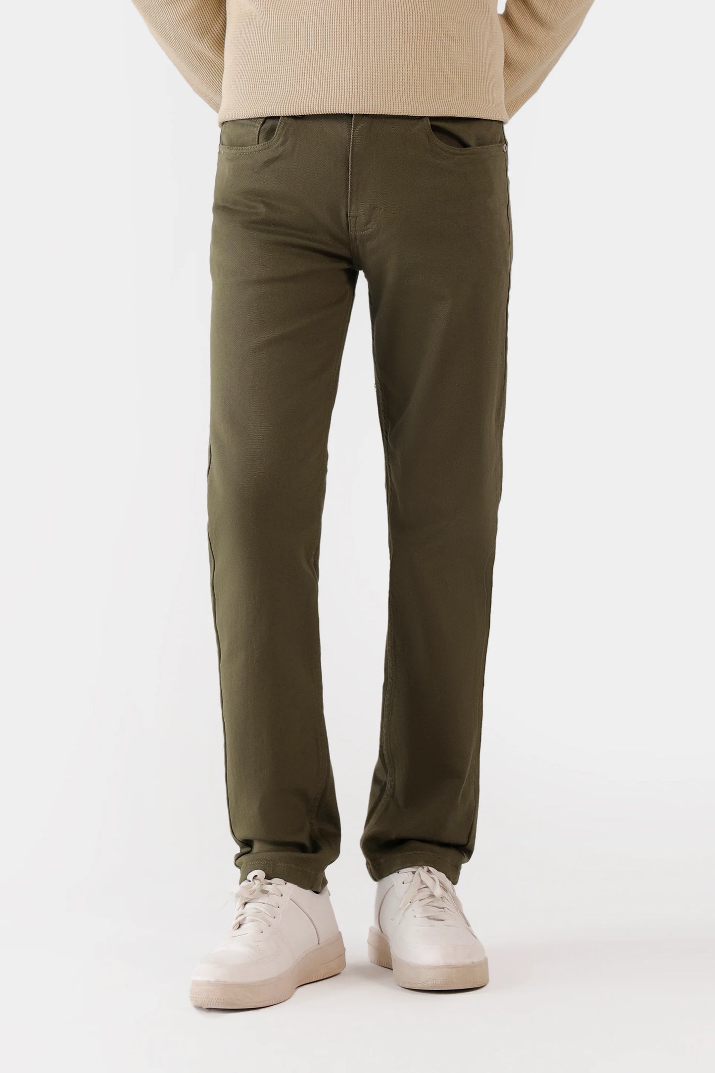 Slim Fit 5 Pocket Pants - Cougar Clothing