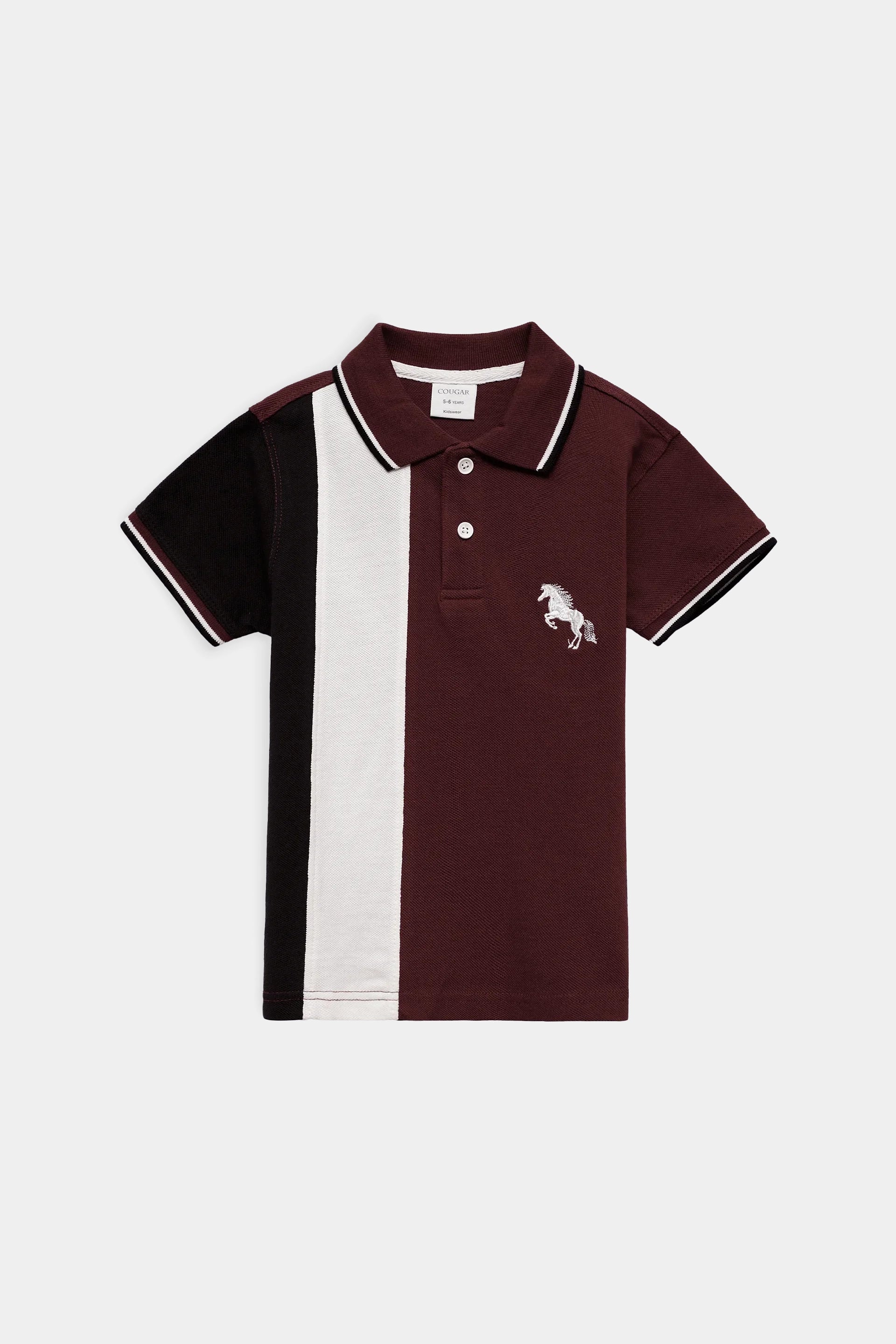Paneled Polo - Cougar Clothing