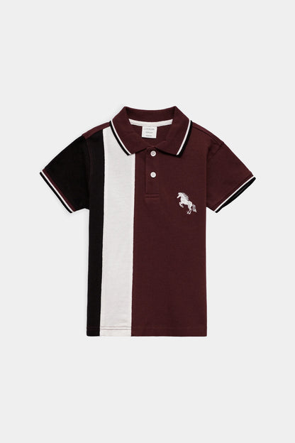 Paneled Polo - Cougar Clothing