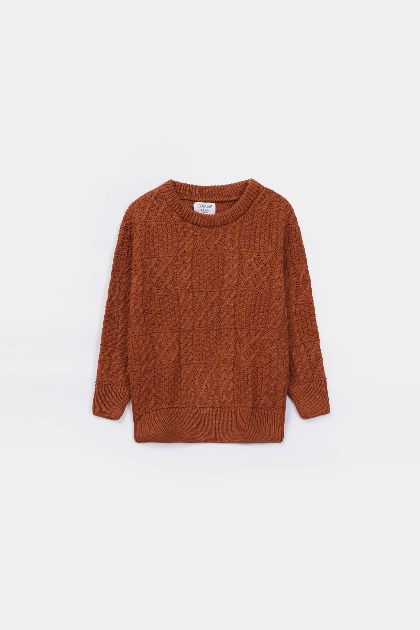 Textured Knit Sweater - Cougar Clothing